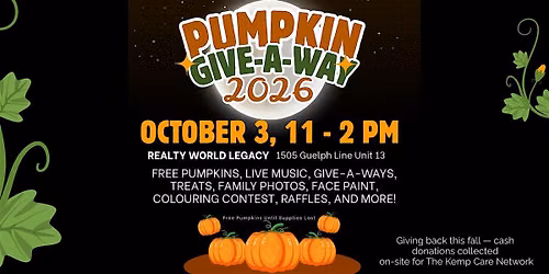 Pumpkin Give-A-Way