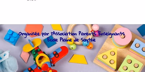 bourse aux jouets pu\u00e9riculture et Tombola 