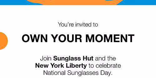 Sunglass Hut x The New York Liberty National Sunglasses Day