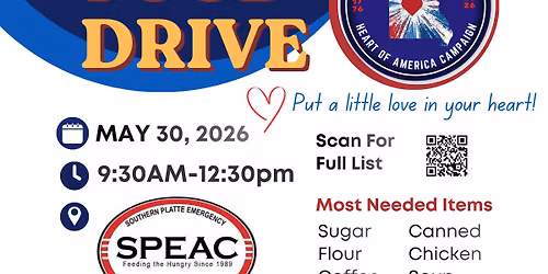 SPEAC Food Drive 