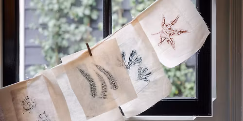 Botanical Printmaking | Winter Bunting |