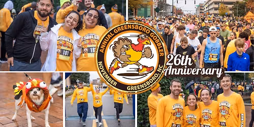 Greensboro Gobbler 5K - 26th Annual Turkey Trot