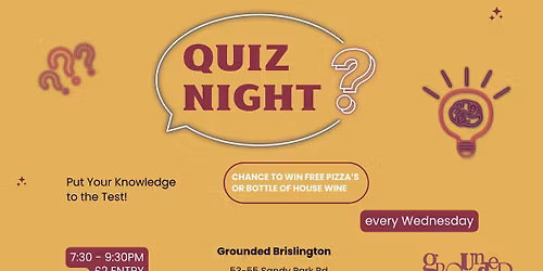 Quiz Night at Grounded Brislington