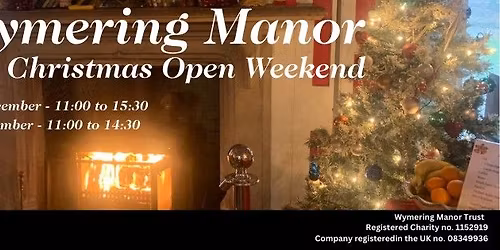 Wymering Manor Christmas Open Weekend