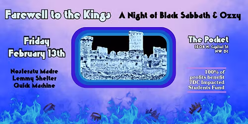 Farewell to the Kings: a Night of Black Sabbath and Ozzy