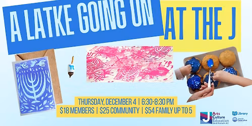 Hanukkah Craft & Culinary Event!