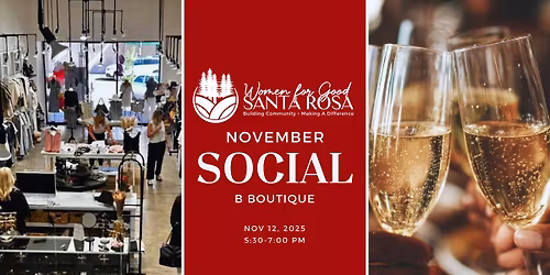 Shopping for Good - November Social Mixer