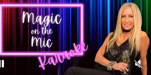 Monday Night, Magic on the Mic Karaoke: w\/ Michelle of BAND-X (No Cover)