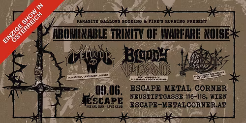 EJECUTOR (CHI) I BLOODY VENGEANCE (GER) I INFAUSTES (PRY)