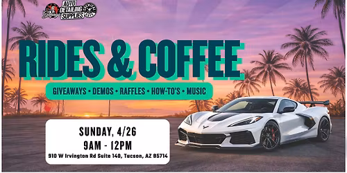 Rides & Coffee at Detail Garage Tucson