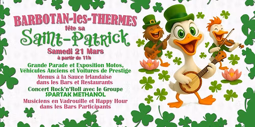 Barbotan fête sa Saint Patrick