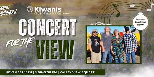 Concert for the View