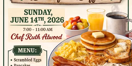 Washburn Lodge #145 - Country Style Breakfast Buffet
