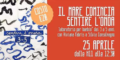 Il mare comincia - sentire l'onda