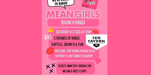 Mean Girls Bingo Brunch