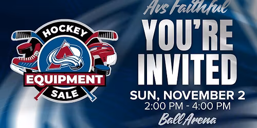 Colorado Avalanche Equipment Sale