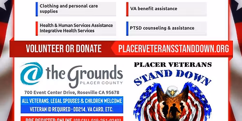 Placer Veteran's Stand Down