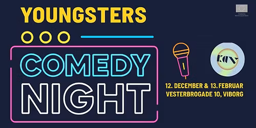 🤣 YOUNGSTERS COMEDY NIGHT VOL. 1– NYE STEMMER, STORE GRIN! 🤣