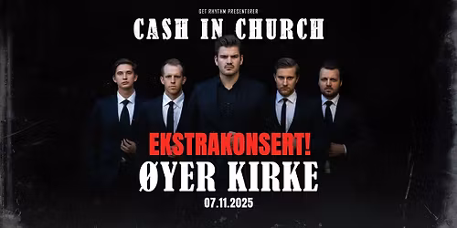 Cash In Church - \u00d8yer kirke (ekstrakonsert)