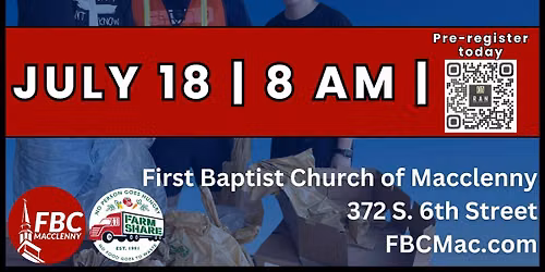 Farm Share Food Distribution at FBC Macclenny