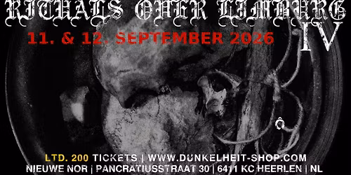 Rituals Over Limburg IV (Zero Kama, Alfarmania, Murderous Vision, The Vomit Arsonist, ... more)