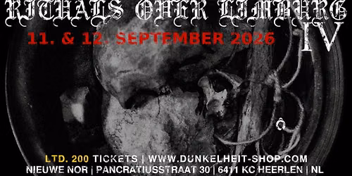 Rituals Over Limburg IV (Zero Kama, Alfarmania, Murderous Vision, The Vomit Arsonist, ... more)