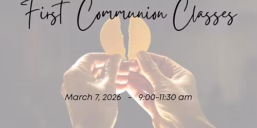 First Communion Class