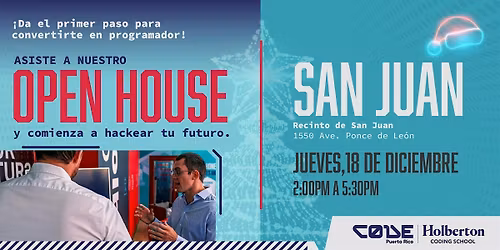 Holberton Coding School  Open House San Juan
