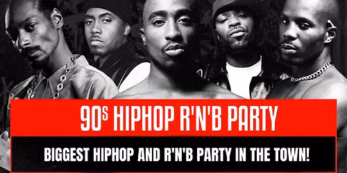 TONIGHT\/ The 90's HipHop R'n'B Party - Bergen