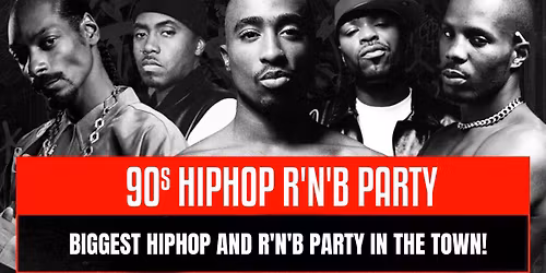 The 90's HipHop R'n'B Party - Bergen