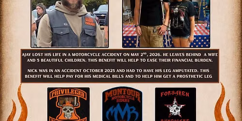 13th Annual Multi-Club Benefit Ride & BBQ