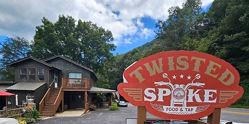 Kevin and Paul at Twisted Spoke, Maggie Valley
