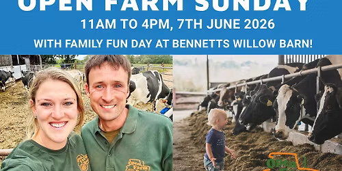 Open Farm Sunday at Bennetts Farms & Bennetts Willow Barn