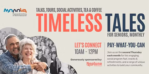Timeless Tales - Monthly Seniors' Program