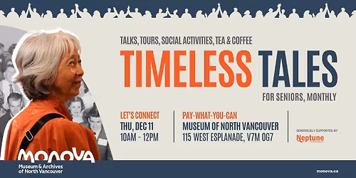 Timeless Tales - Monthly Seniors' Program