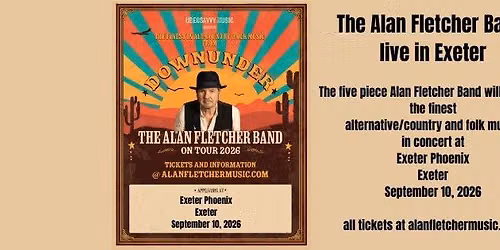 The Alan Fletcher Band Live in Exeter