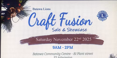 14 annual Craft Fusion Showcase and Sale