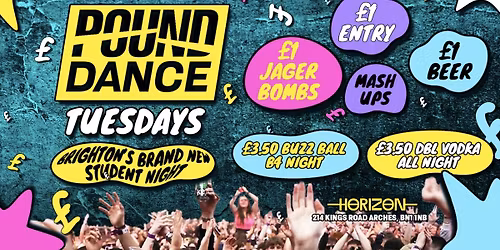 POUND DANCE | Tuesdays @ Horizon 28\/10