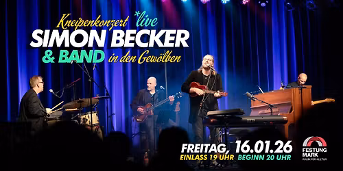 Simon Becker & Band \ud83c\udfb8 Kneipenkonzert in den Gew\u00f6lben