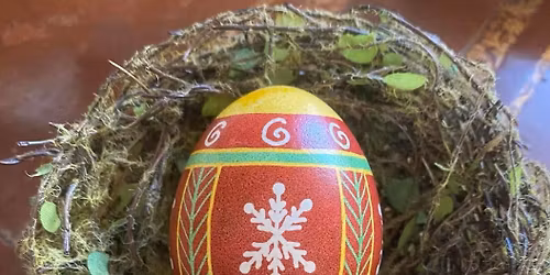 Pysanky with Tammy: Holiday Egg ($30)