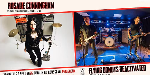 \ud83c\udfb8ROSALIE CUNNINGHAM + FLYING DONUTS REACTIVATED