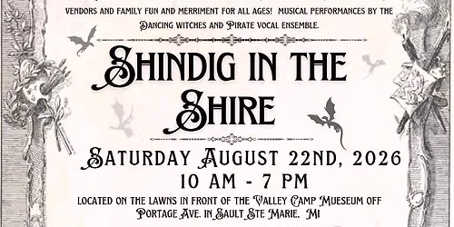 2nd Annual Shindig in the Shire