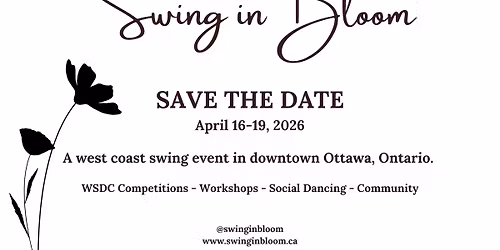 Swing In Bloom 2026