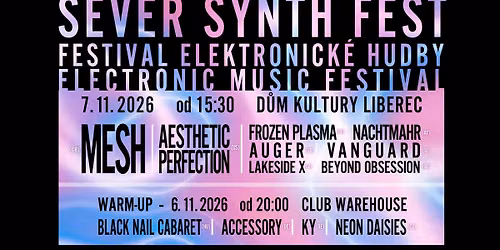 SEVER SYNTH FEST 2026 - OFFICIAL EVENT — Dům Kultury Liberec