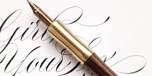 Pointed Pen Calligraphy: Exploring Copperplate Elegance