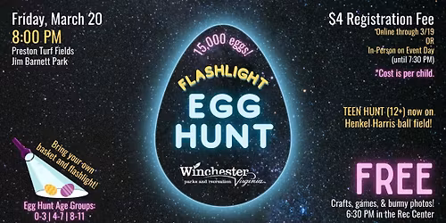 Flashlight Egg Hunt