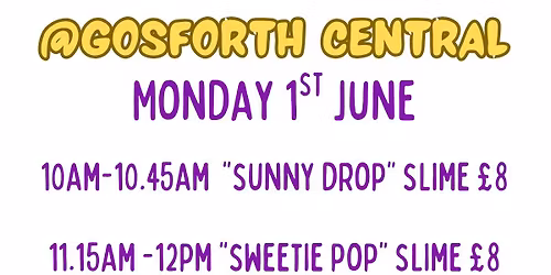 Slime Time at Gosforth Central