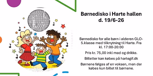 B\u00f8rnedisko 19\/6