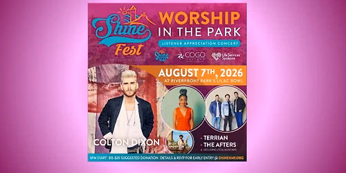 ShineFest 2026 — Lilac Bowl Amphitheatre at Riverfront Park