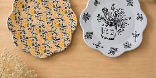 Pottery Painting with Karen Adam of Karen Adam Creations